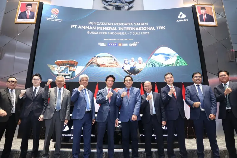 Direktur Amman Mineral Mulai Borong Saham AMMN, Nilainya Tembus Rp4,53M, Ada Apa?